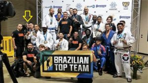 Photo of Kane with Long Beach Brazilian Top Team